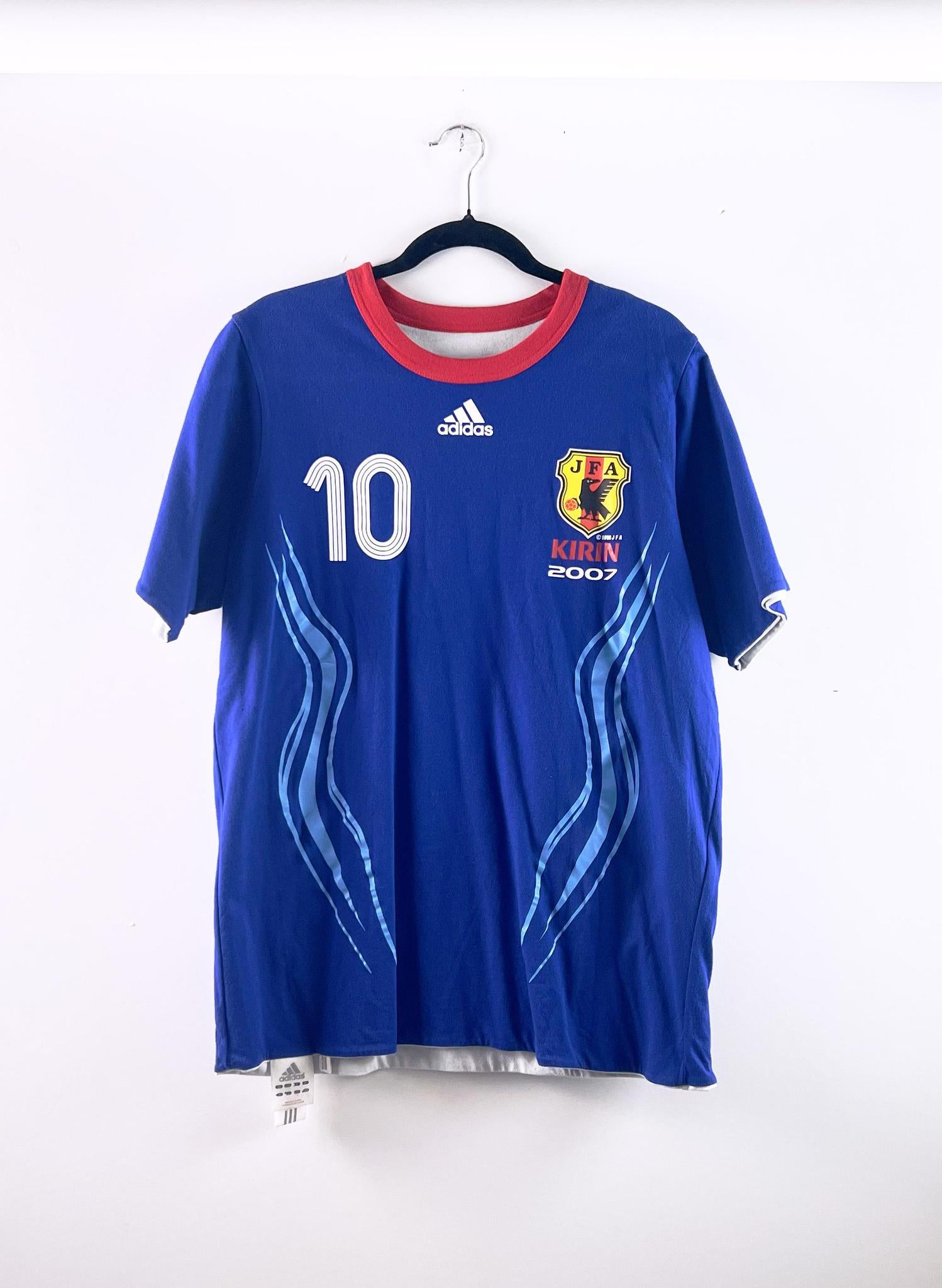 '07 Japan National Kirin Cup Fan Tee - '#10'