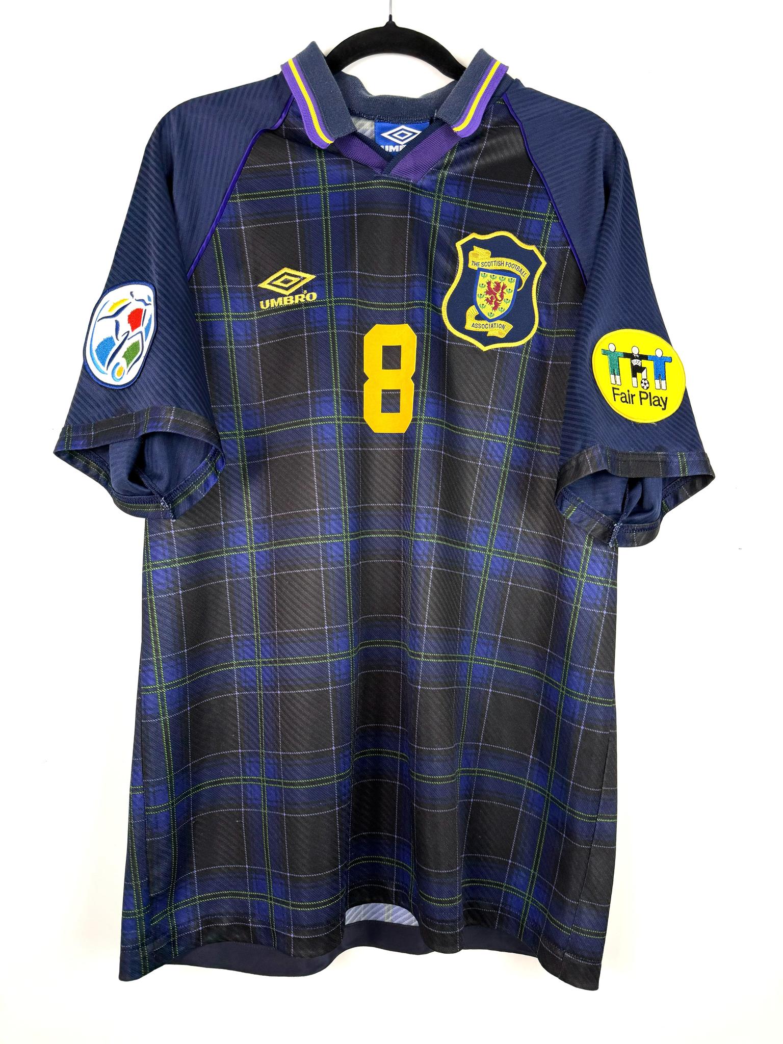 '96 Scotland Home Kit - 'McCall #8'