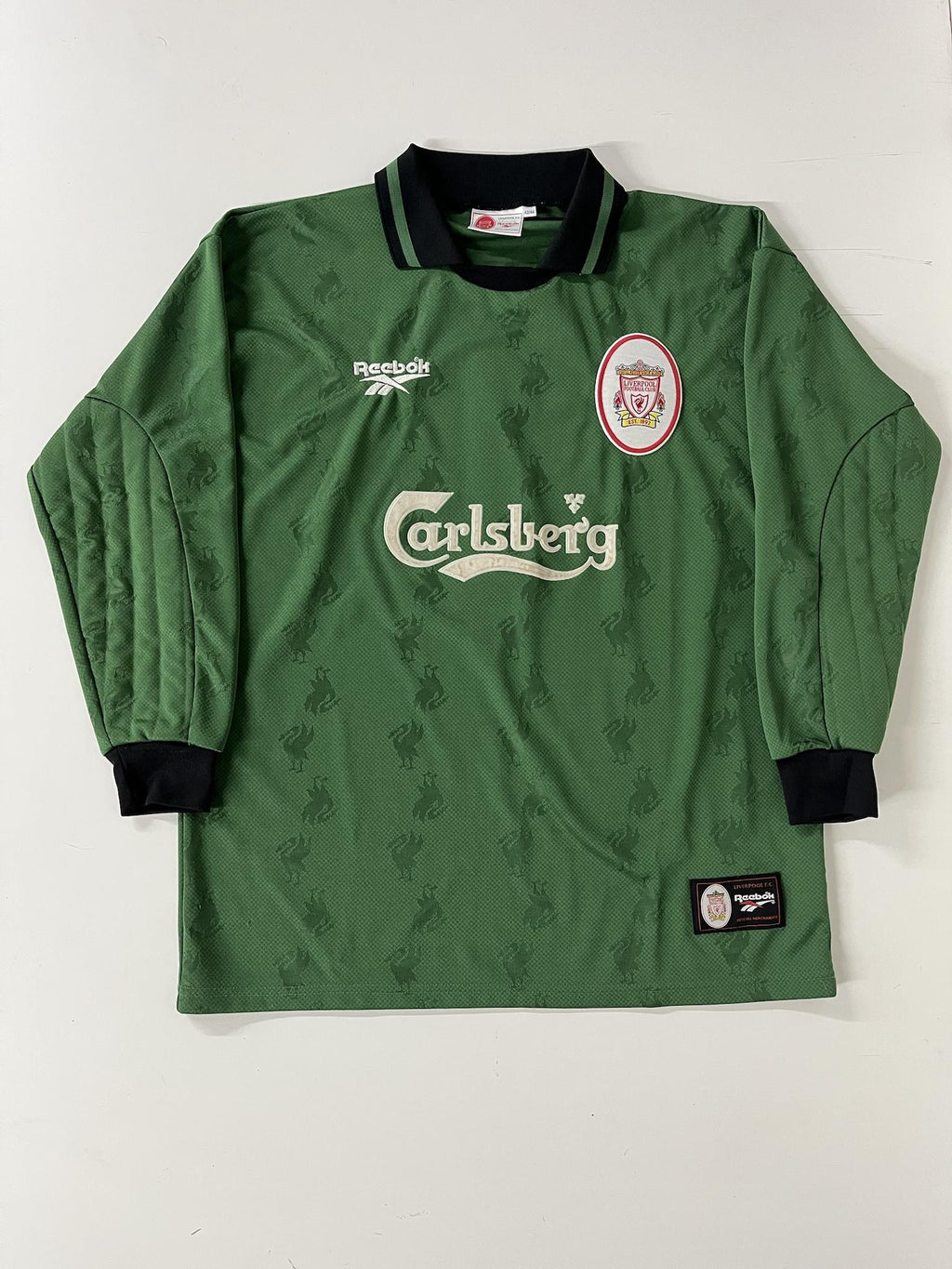 '96-97 Liverpool Goalkeeper Kit - 'James #1'