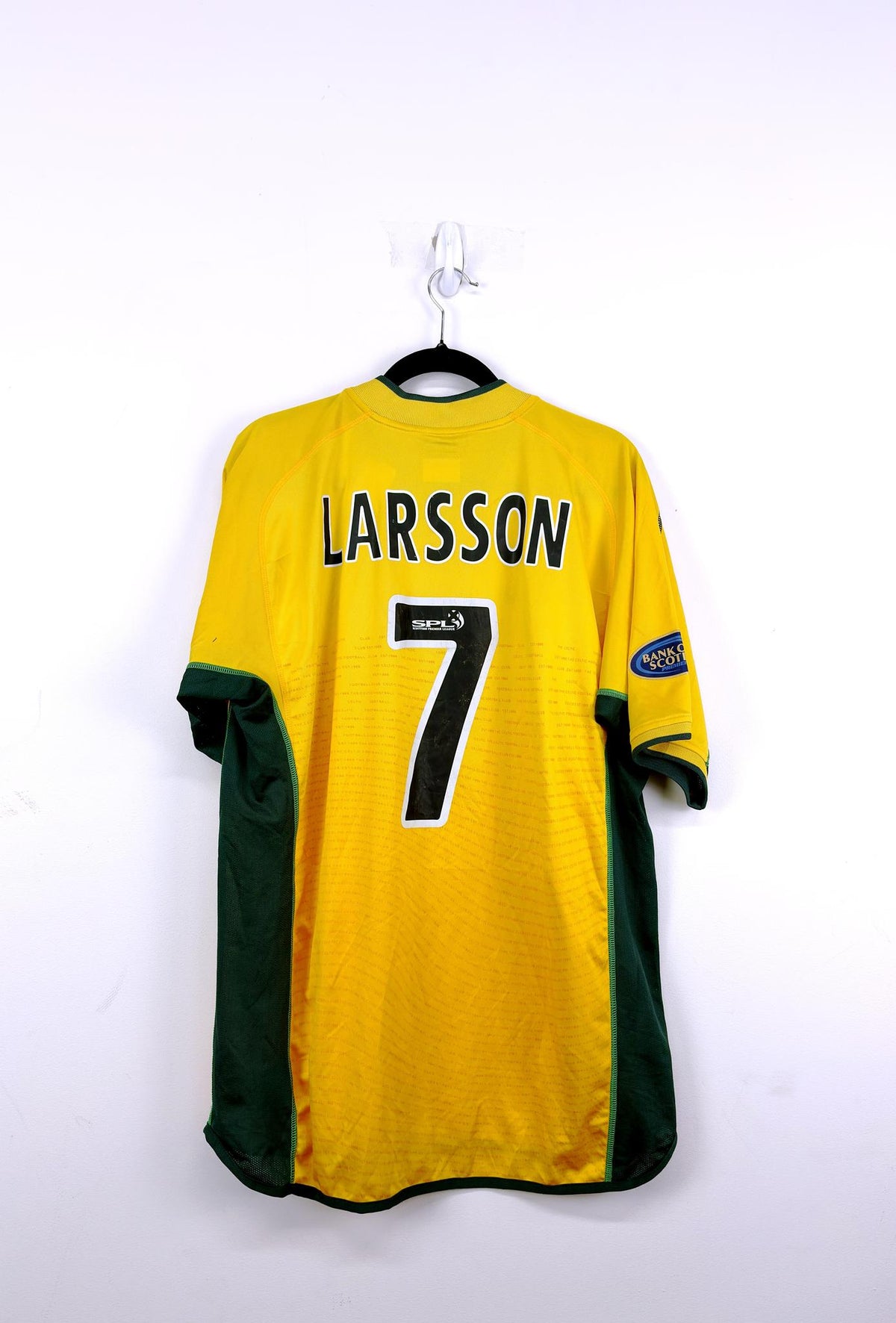 '08 Celtic Away Kit - ' Larsson #7'