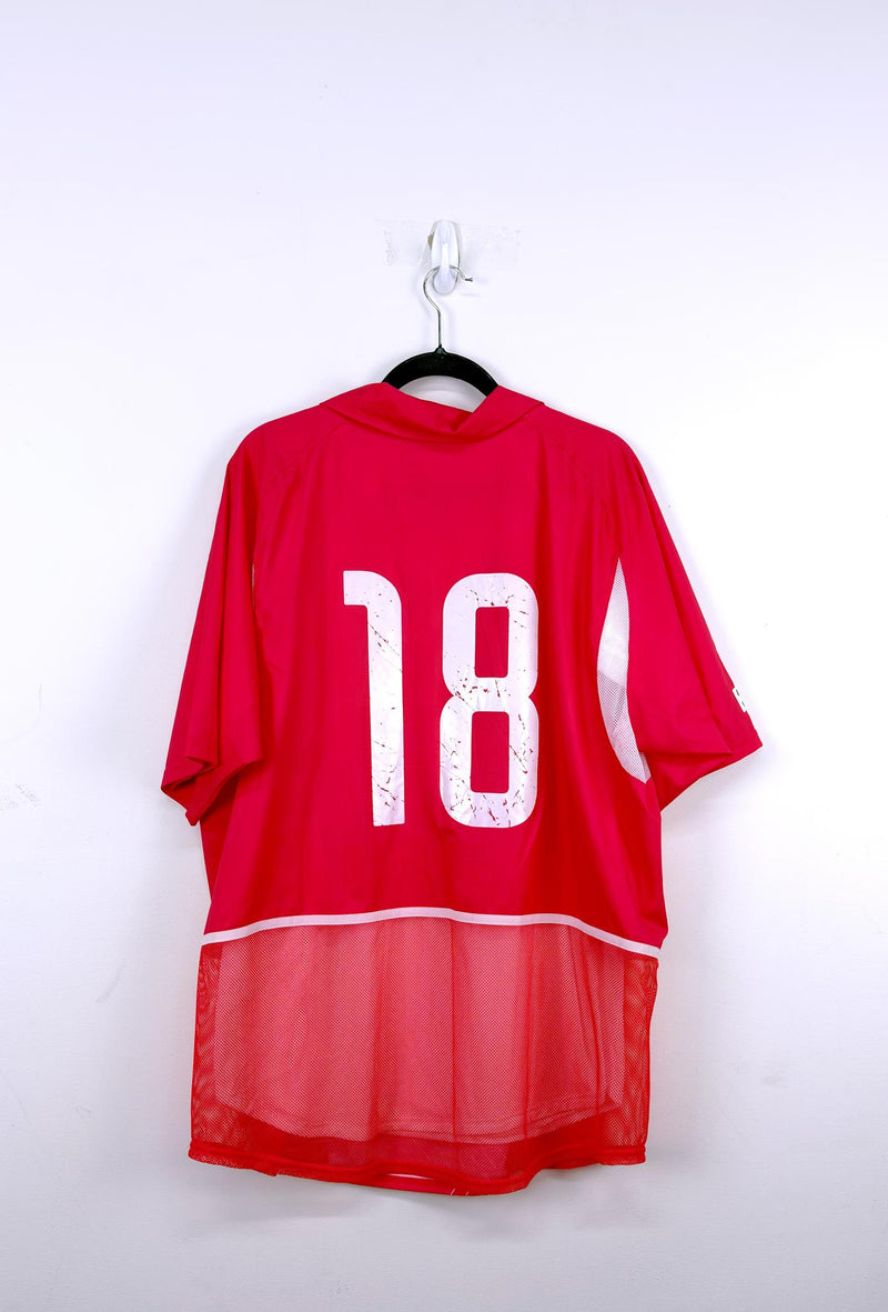 '02 South Korea National Football Team Home Kit - '#18'
